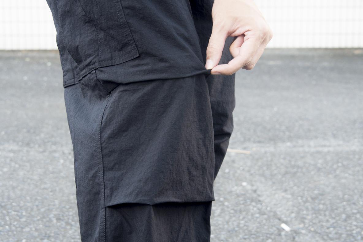 THE NORTH FACEの「ドライな肌触りのカーゴパンツ」は、3