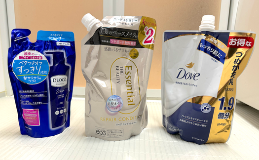 詰め替えしか売ってないときの救世主！つめかえパックそのままポンプ