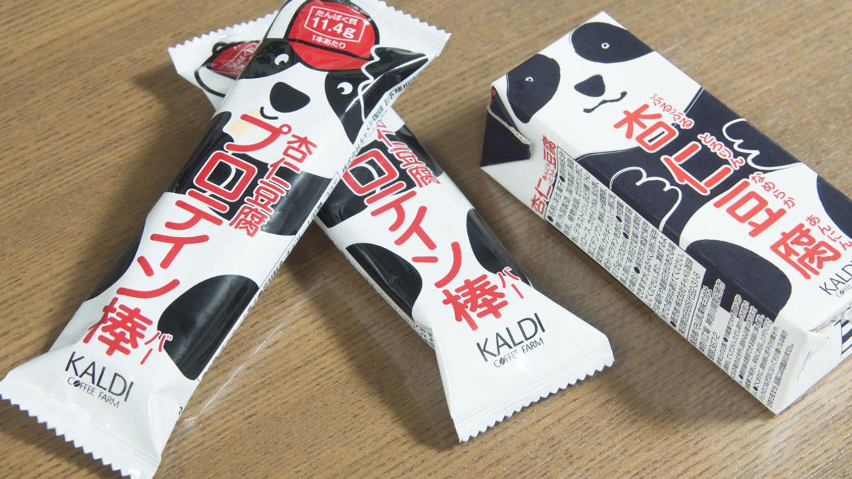 遇見人生中最好吃的蛋白棒！一定要試試 KALDI「熊貓杏仁豆腐棒」！