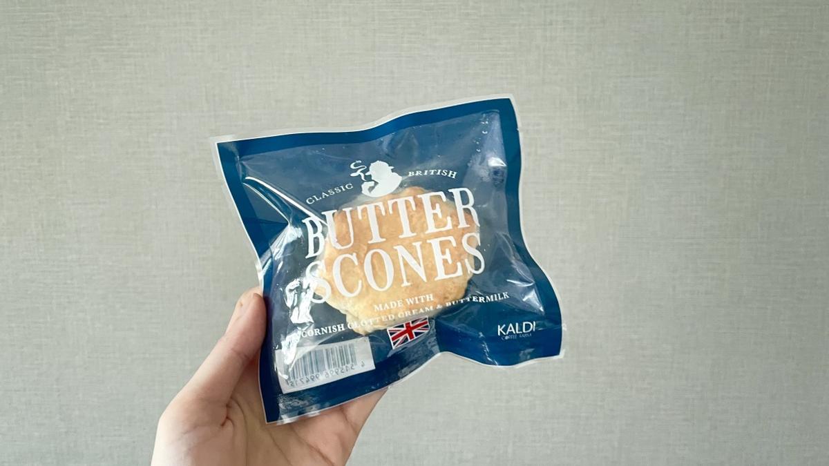 カルディ「【冷凍】バタースコーン 1p」