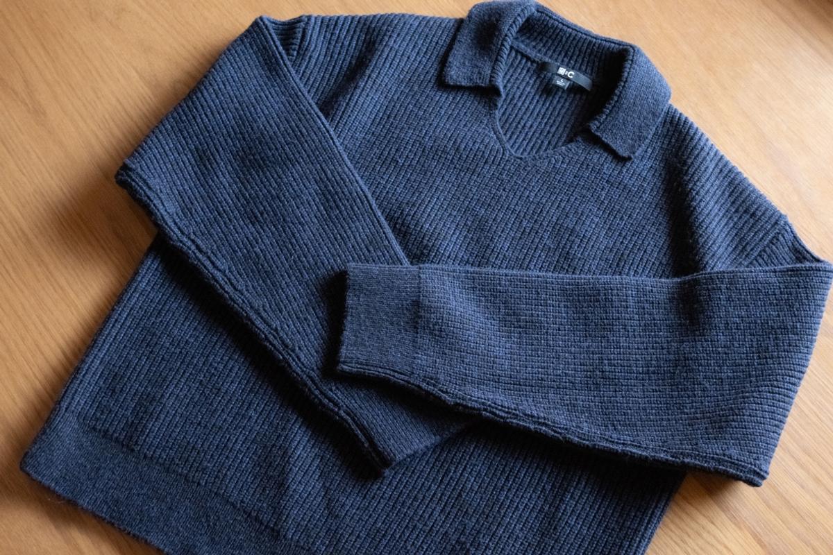 ミックスヤーンポロセーター