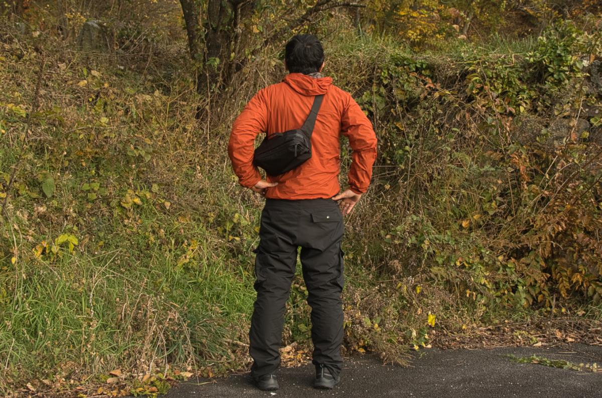 ワークマン「アンブレテックスボディバッグ」