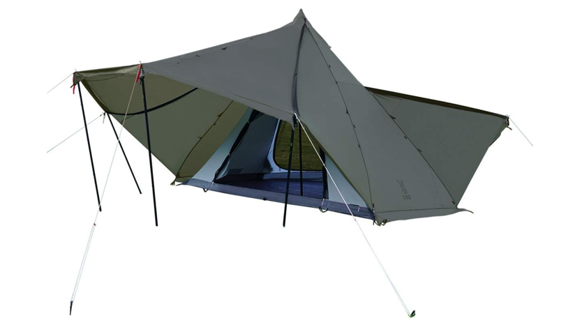 2人 アウトドア・釣り・旅行用品 DOD カンガルーテントM コットン100