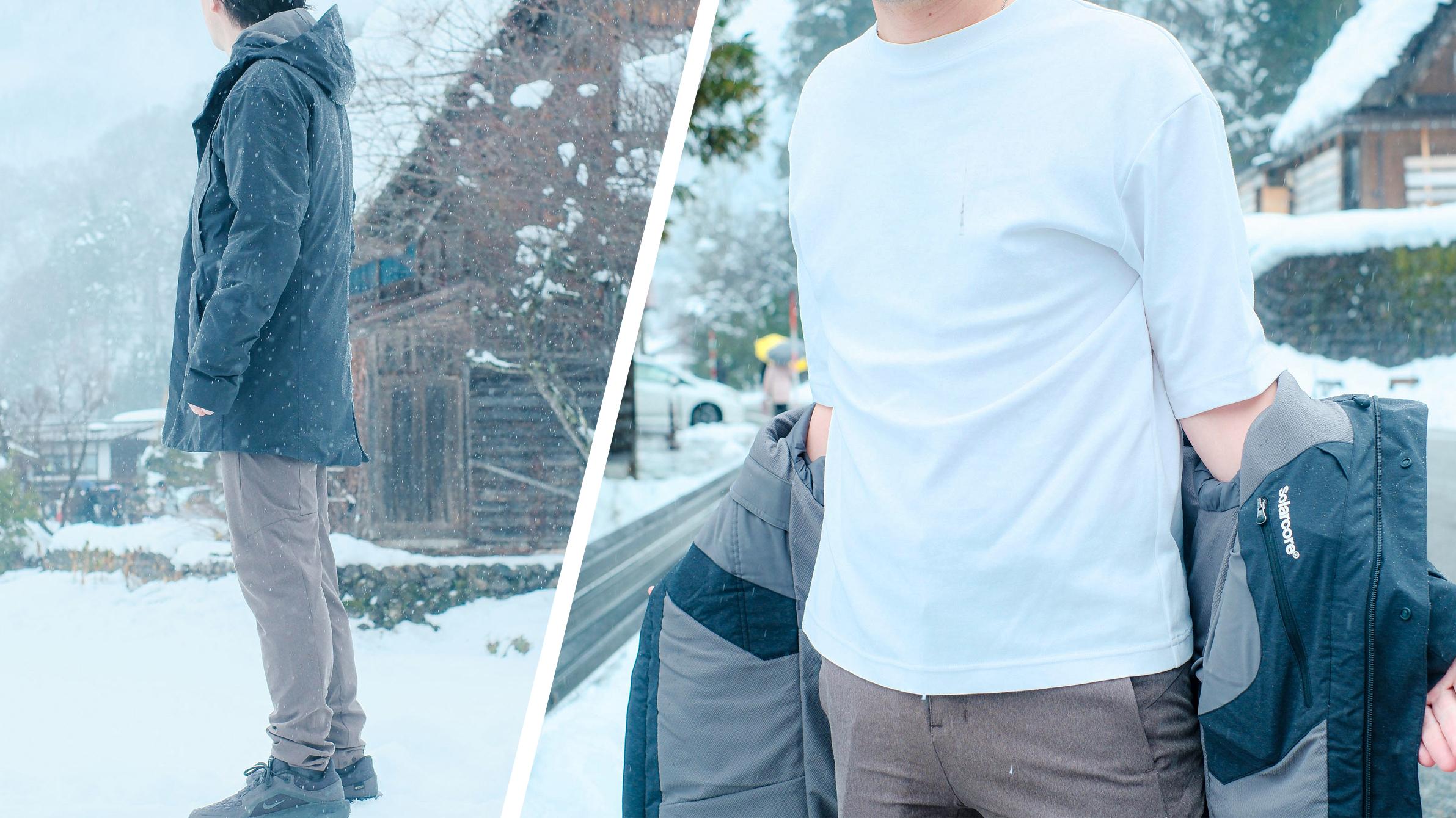 中はTシャツ1枚でも大丈夫でした！ 高性能断熱材エアロゲル入りの