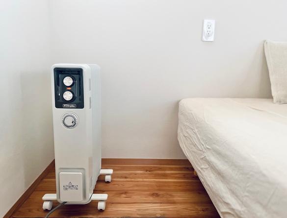 値下げしました❗【美品・暖房】オイルフリーヒーター　空調家電 Dimplexの「オイルフリーヒーター」が暖房ストレスを解消して
