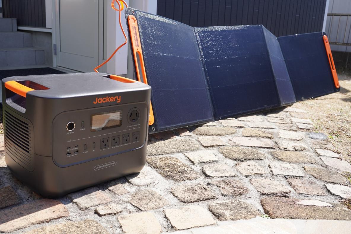 Jackeryのポータブル電源で「自宅防災訓練」してみた。「ほぼ日常