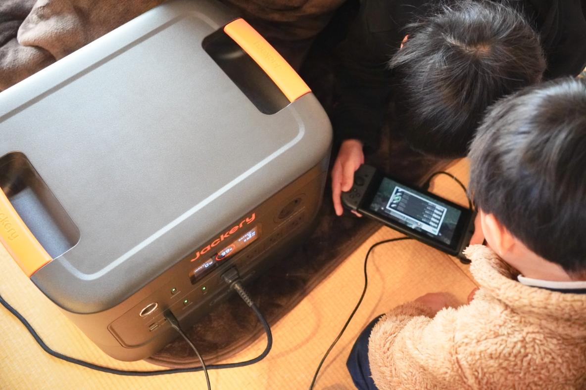 Jackeryのポータブル電源で「自宅防災訓練」してみた。「ほぼ日常