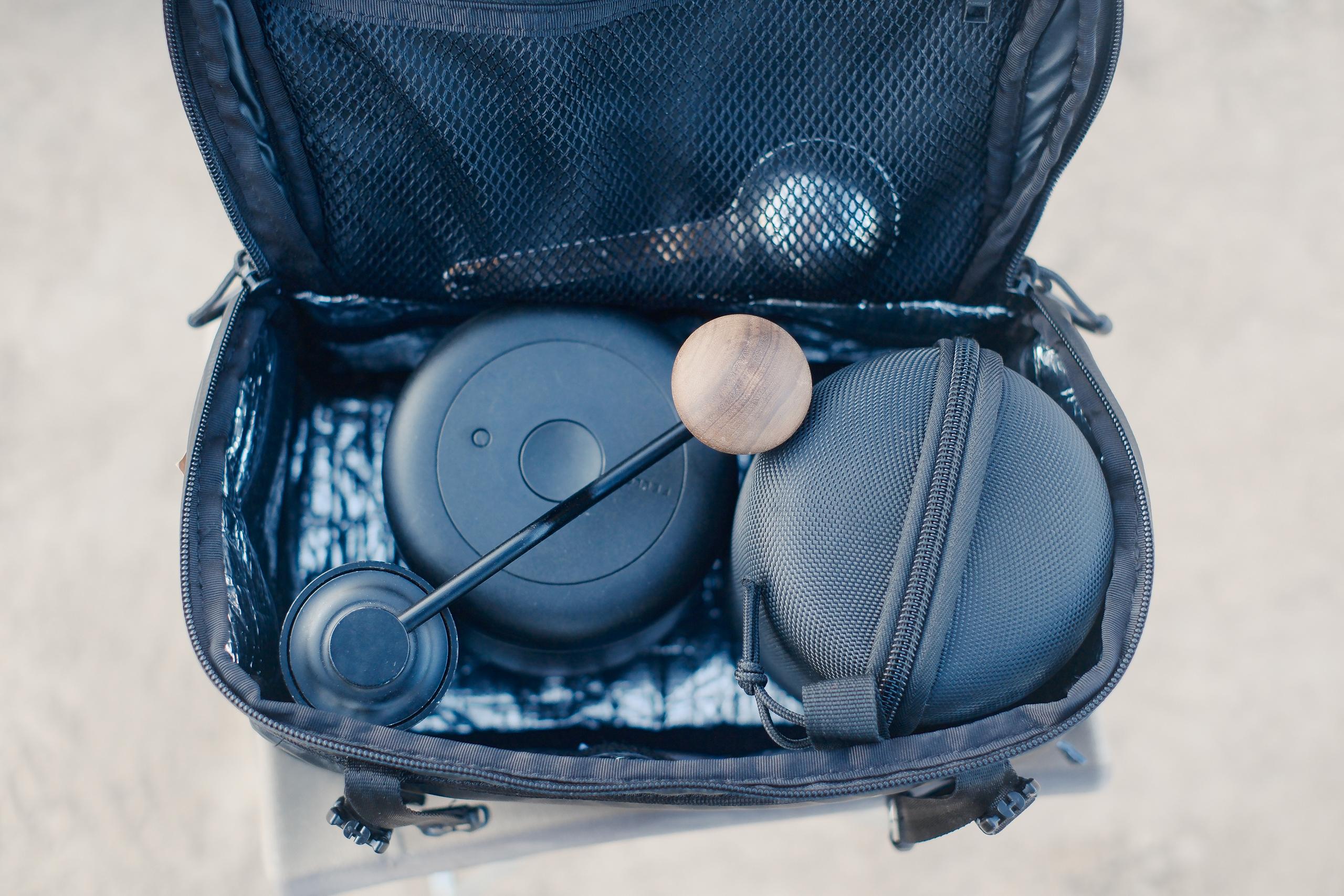 BROOKLYN Outdoor Drip Set」はケトルもカップも一式揃っているから