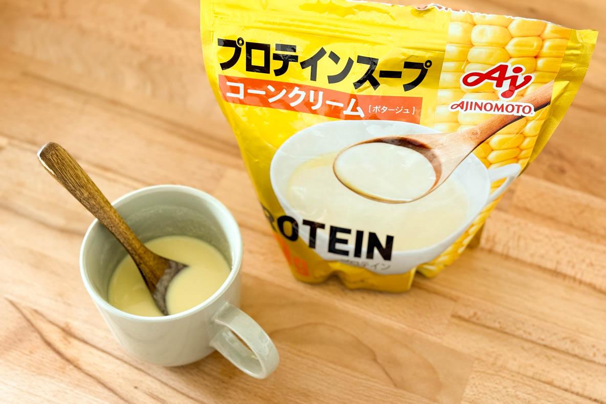 味の素KK プロテインスープ コーンクリーム ( 600g×3セット )/ : 爽快
