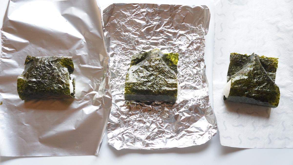 飯糰怎麼帶不變味?日本旭化成「飯糰專用鋁箔紙」防沾又保鮮,米飯照樣香Q好吃! 飯糰怎麼帶不變味?日本旭化成「飯糰專用鋁箔紙」防沾又保鮮,米飯照樣香Q好吃!