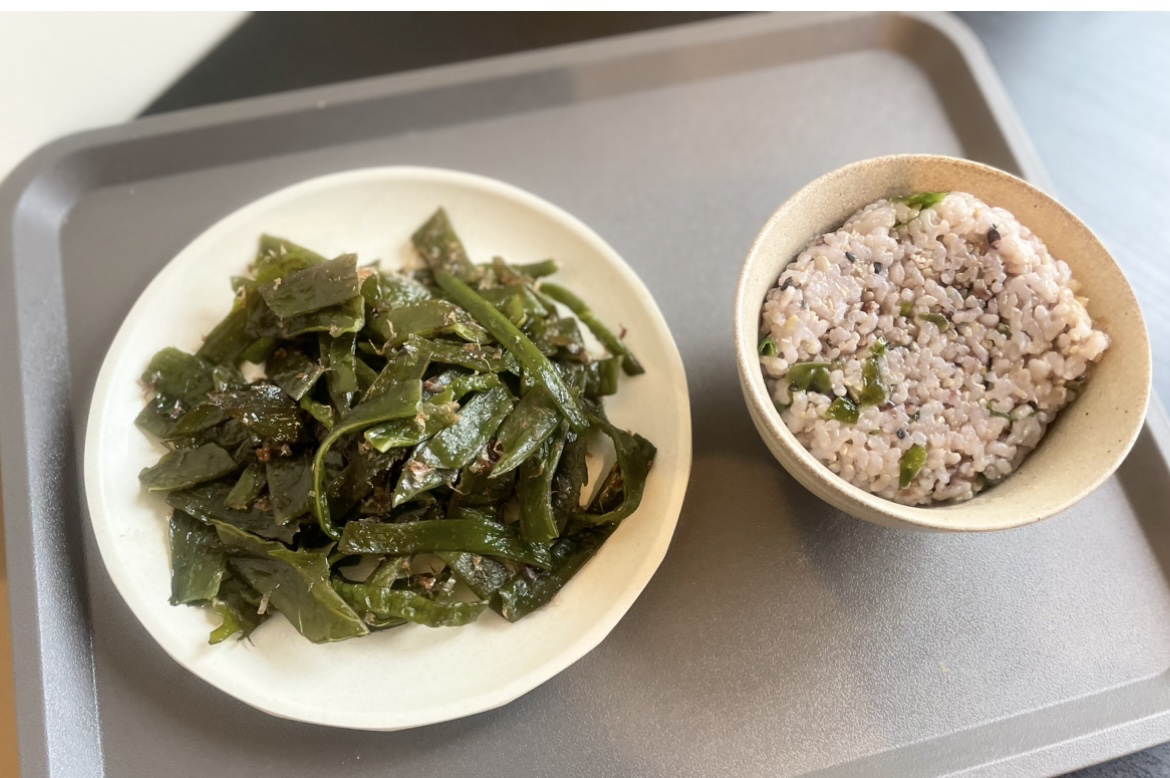 ひろた湾 茎わかめ