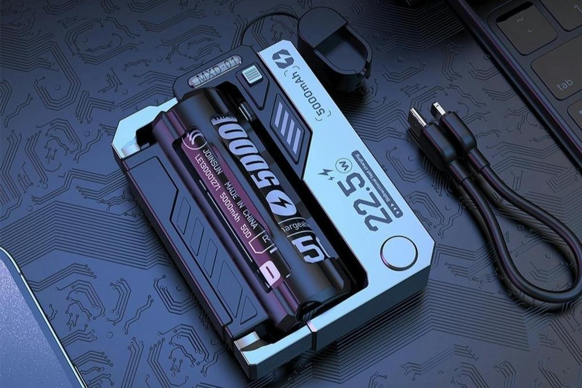 電池交換で無限に使える。22.5W対応の次世代モバイルチャージャー