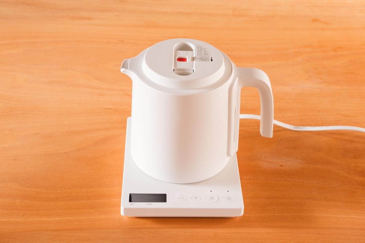 無印良品の新作ケトルは「温度調節機能」付き！コーヒーも白湯も