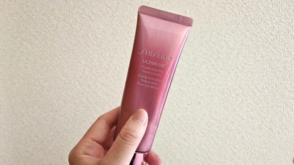 資生堂アルティミューンの「ちょっといいハンドクリーム」で、手のケア