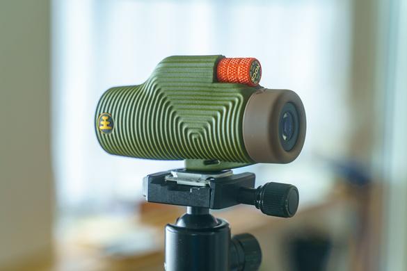 ZOOM TUBE 8X32をスマホに装着するだけで登山・キャンプでの撮影がグッ