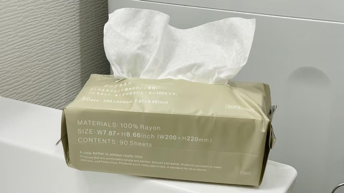 不再沾滿棉絮,Standard Products「潔顏拋棄式毛巾」超乎想像的好用! 不再沾滿棉絮,Standard Products「潔顏拋棄式毛巾」超乎想像的好用!
