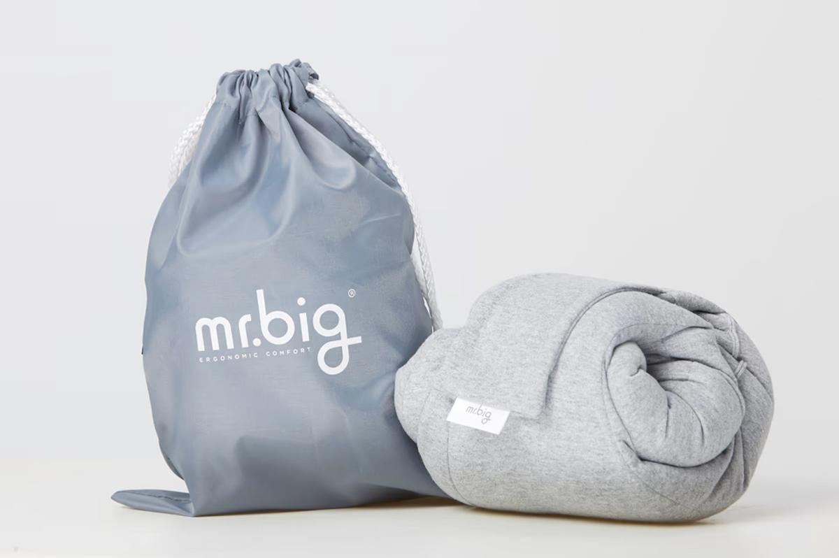mr.big トラベルピロー　ネックピロー　L   グレー mr.big トラベルピロー】睡眠のプロ、理学療法士が考え抜いた