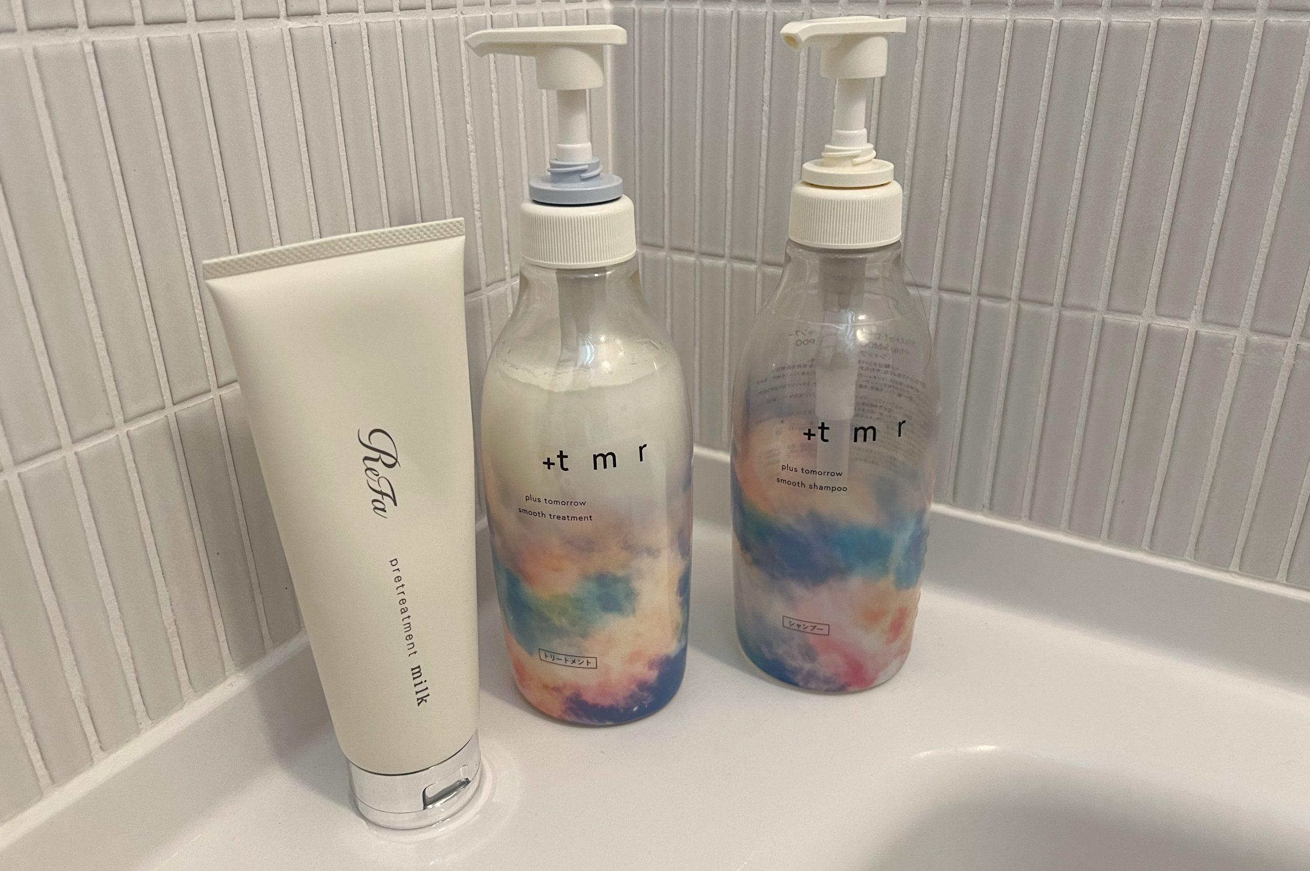 人気のシャンプーとトリートメントをセットにした「ReFa MILK