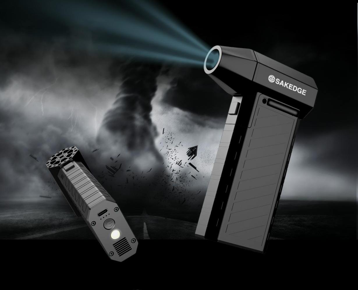 狭い場所の掃除や洗車に大活躍！ ハリケーン級の強風が自慢の