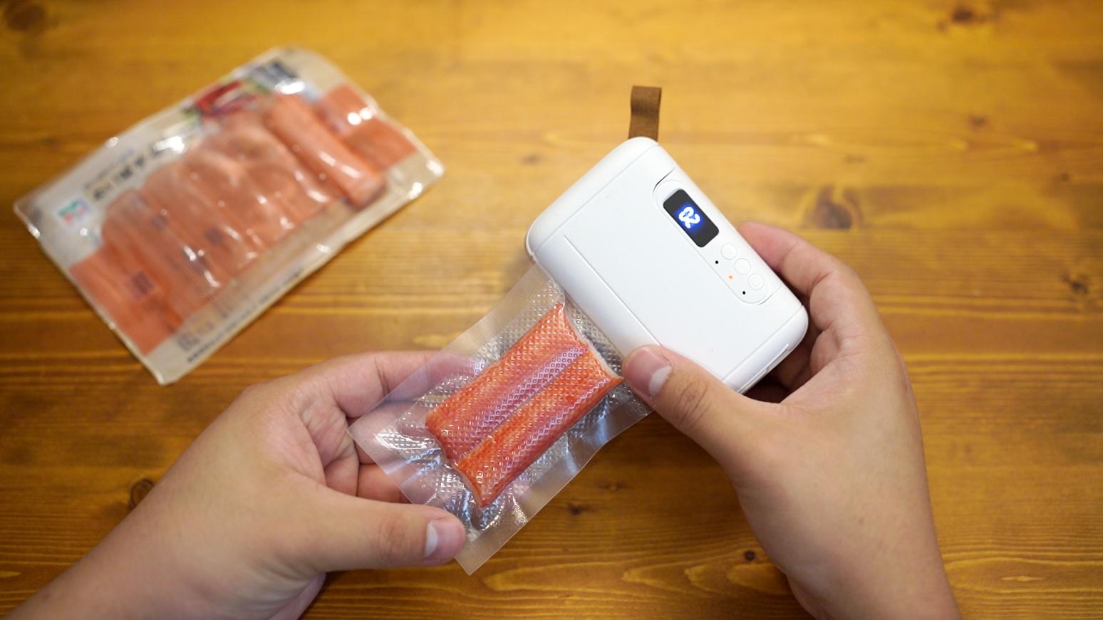 食料まとめ買い派は要注目！ 真空シーラーがあれば手軽に食材を新鮮な