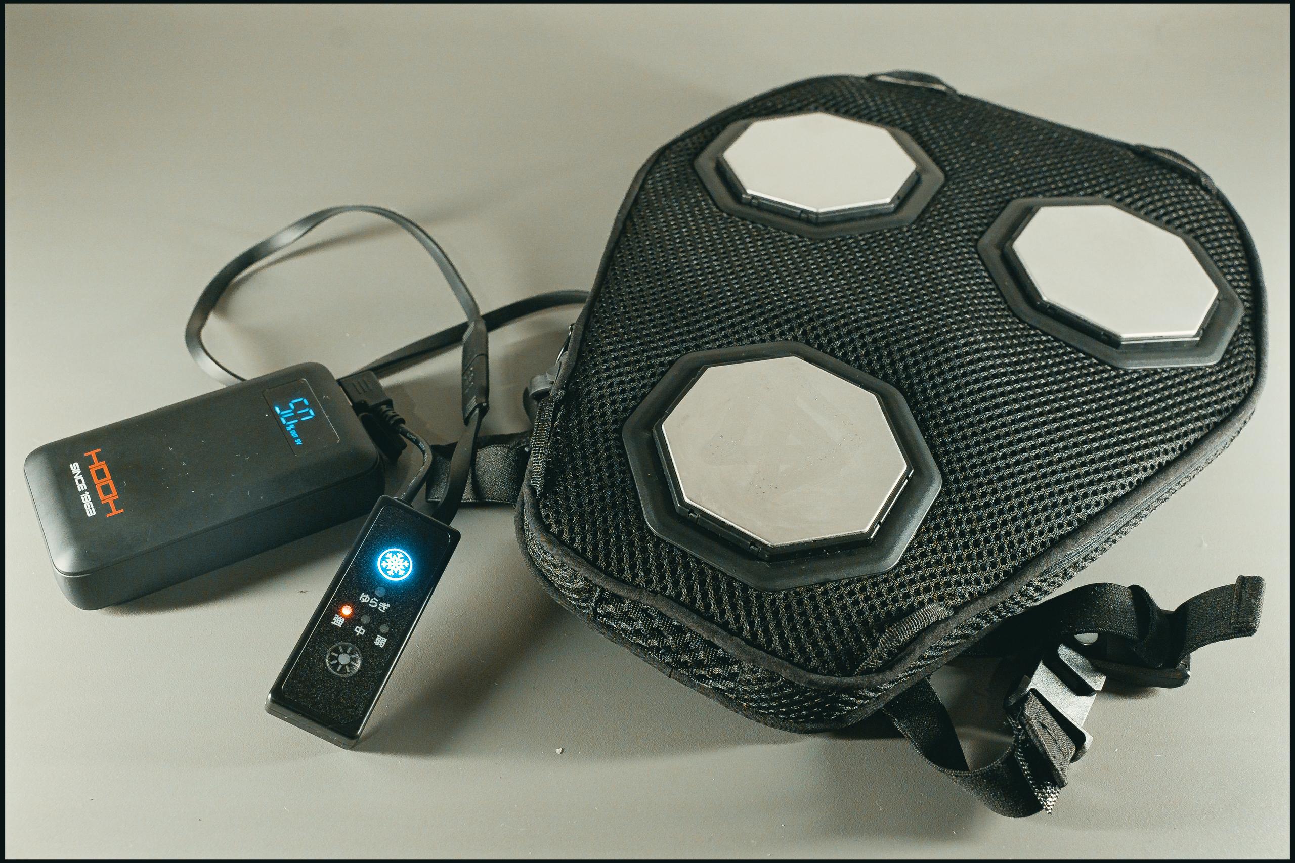 着けた瞬間、ひんやり。バックパックに使える「マルチペルチェ