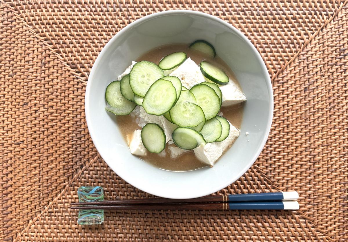 久原「あごだしとごま香る冷や汁」