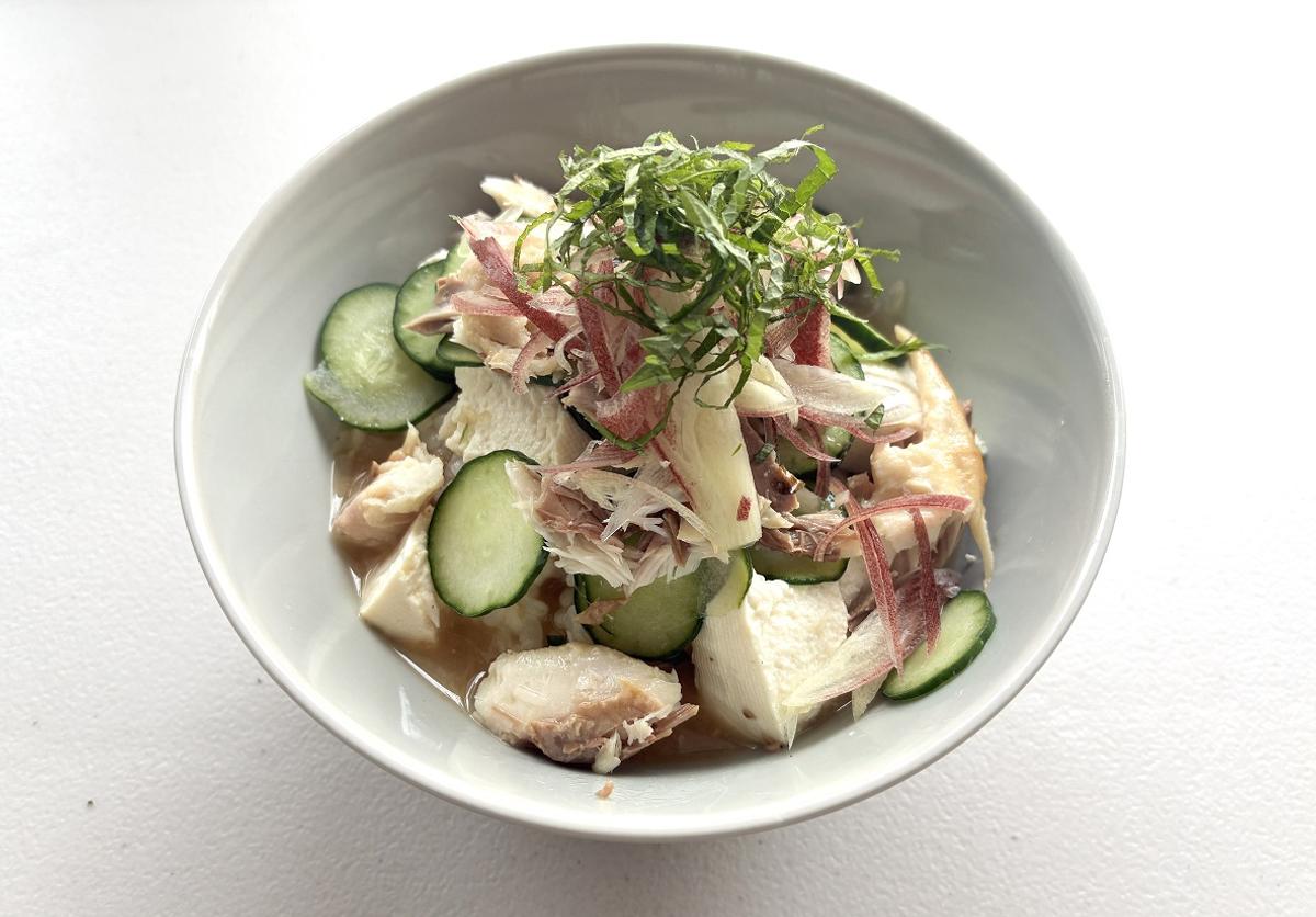 久原「あごだしとごま香る冷や汁」