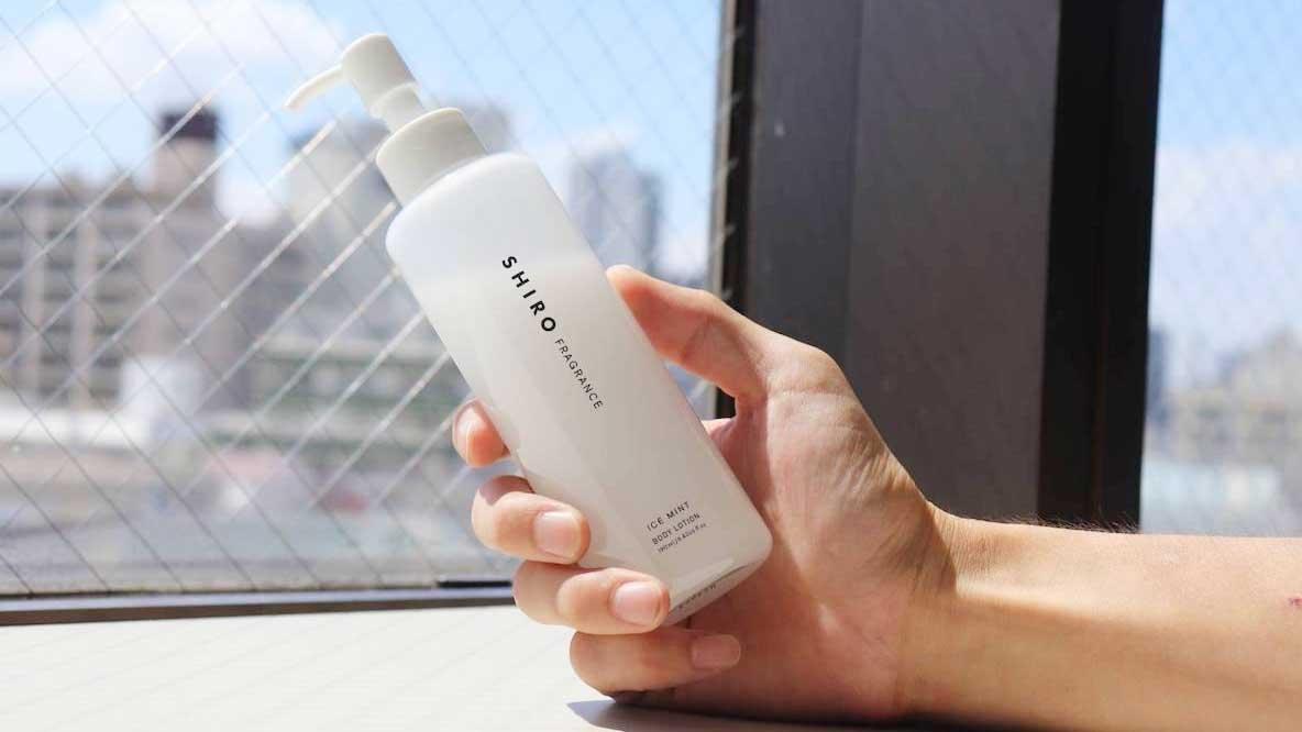SHIRO「アイスミントボディローション」出かける前にサッとひと塗り♥メンズOK Amazon | shiro ICE MINT アイスミント ボディローションUV
