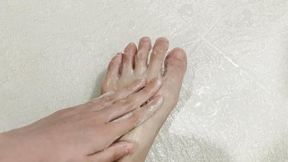 THE BODY SHOP「PP フットスクラブ（香り：ペパーミント）」