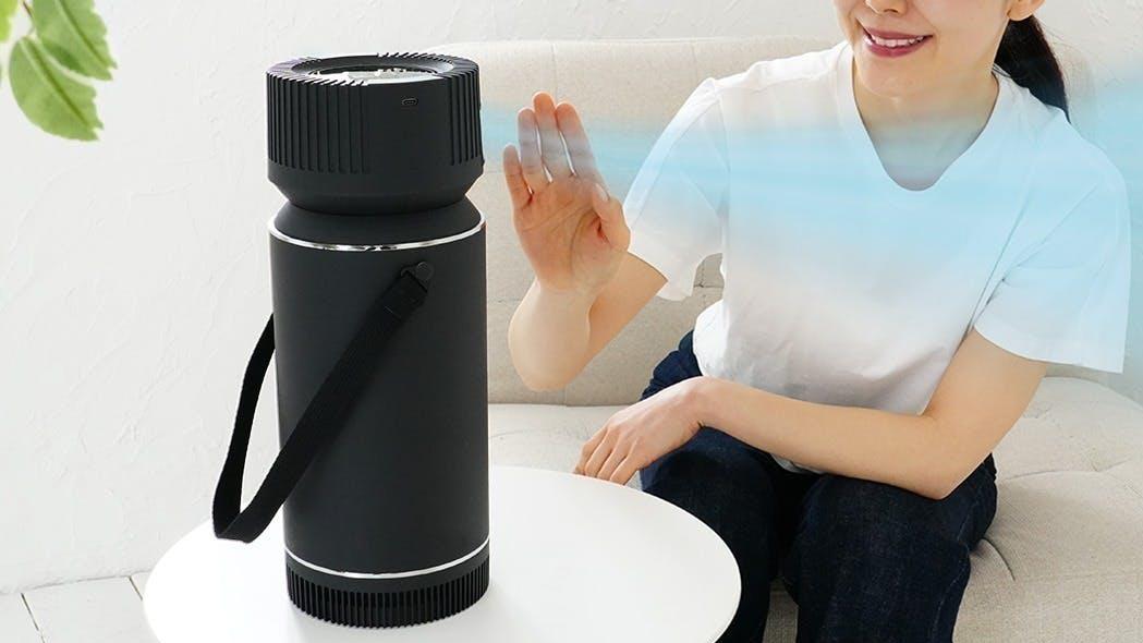 冷凍ペットボトルで使える“自分専用クーラー”。エアコンつけるか迷う