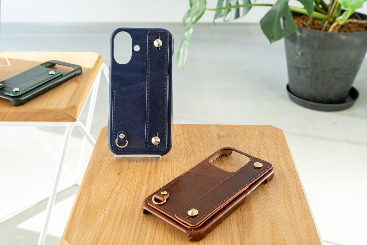 オーダーメイドでほぼ全機種対応。革の宝石ルガトー×職人手作りの