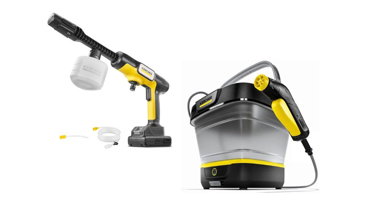 ケルヒャーのコードレス高圧洗浄機で、軽やかに操りパワフルに