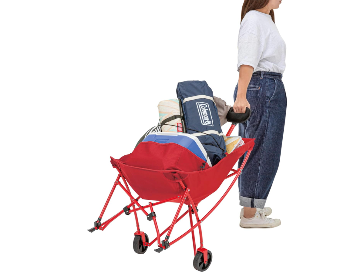 ❗️Coleman キャリーワゴン & ヘキサゴンタープ& リゾートチェアセット コールマンの「キャリーワゴン」が魅力的な価格になってます