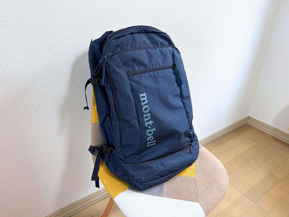 モンベルの「トライパック45」が優秀。軽くて、たっぷり入って