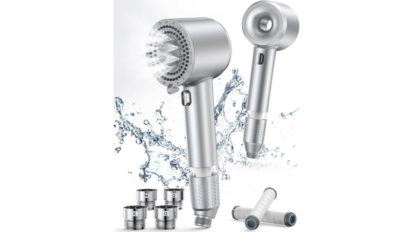 最終値下げ　アムウェイ　マイクロナノバブル　シャワーヘッド BathSpring バスルーム浄水器 マイクロナノバブル シャワー 5年