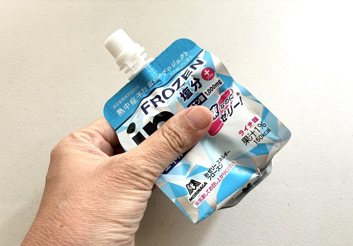 「インゼリーエネルギー フローズン塩分プラス」