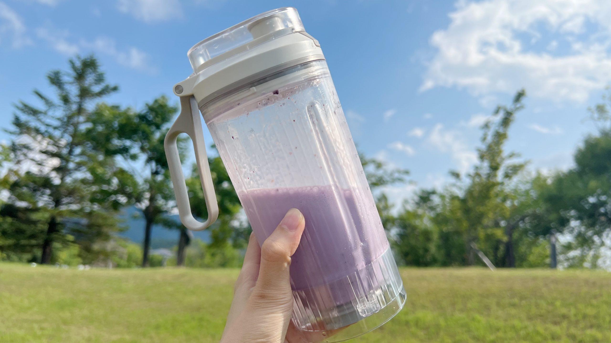 コードレスなのに、氷が砕けるほどパワフル。「作ってそのまま