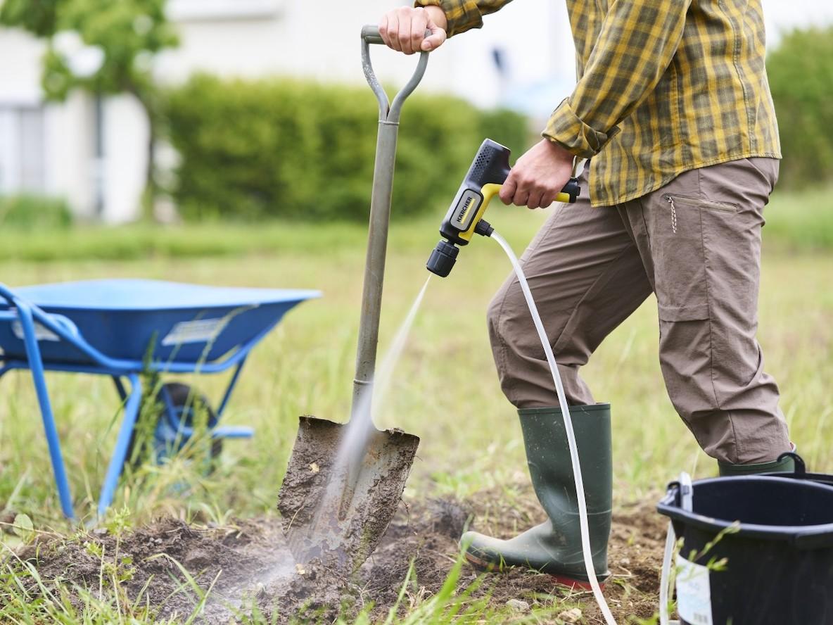 あのケルヒャーが手のひらサイズになった！高圧洗浄のパワーはそのまま