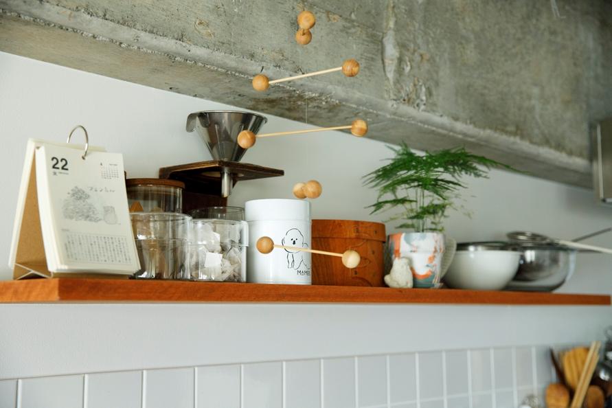 キッチンのディスプレイ