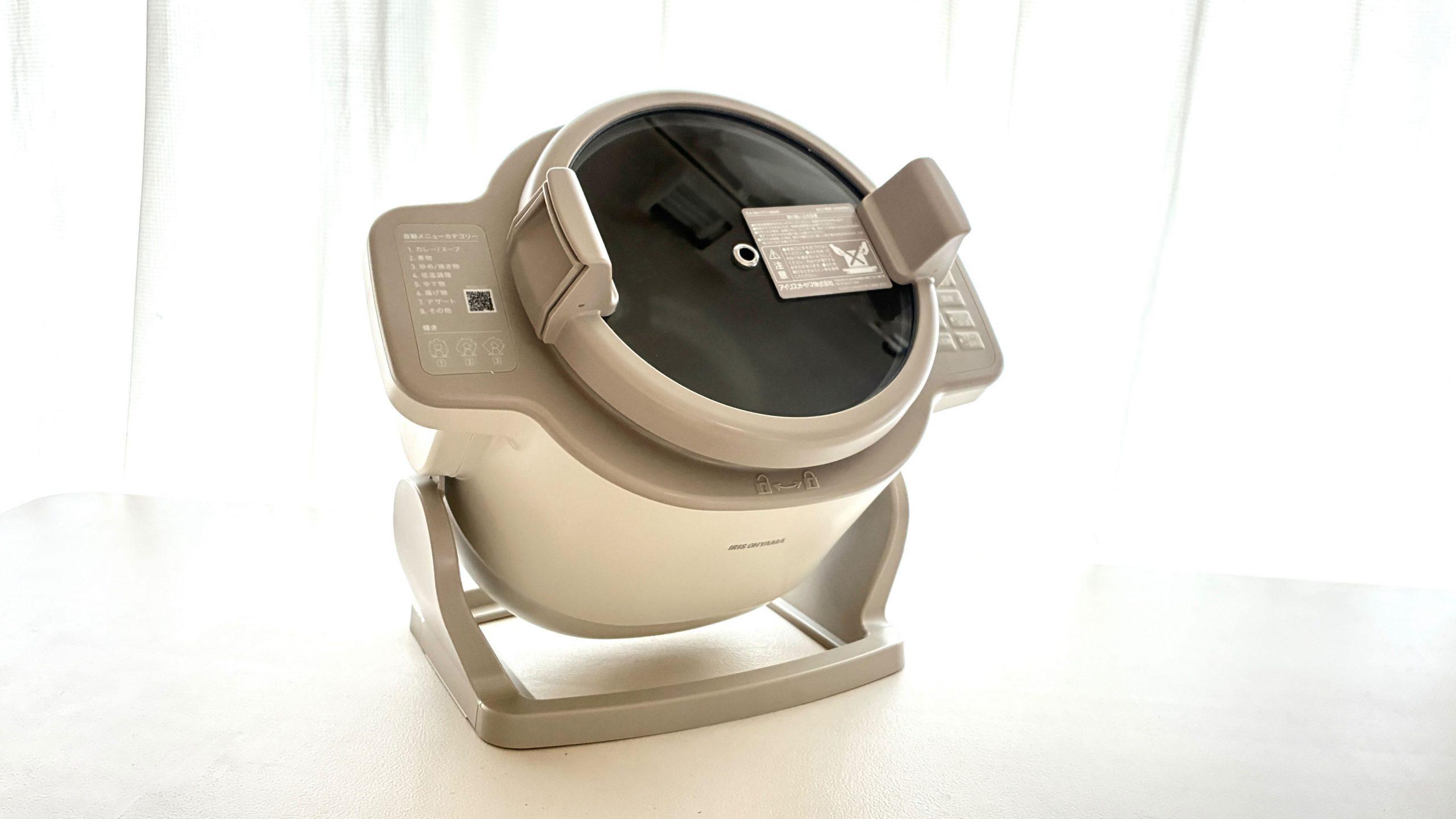 アイリスオーヤマのシェフドラムを使えば50種類以上の料理がワン