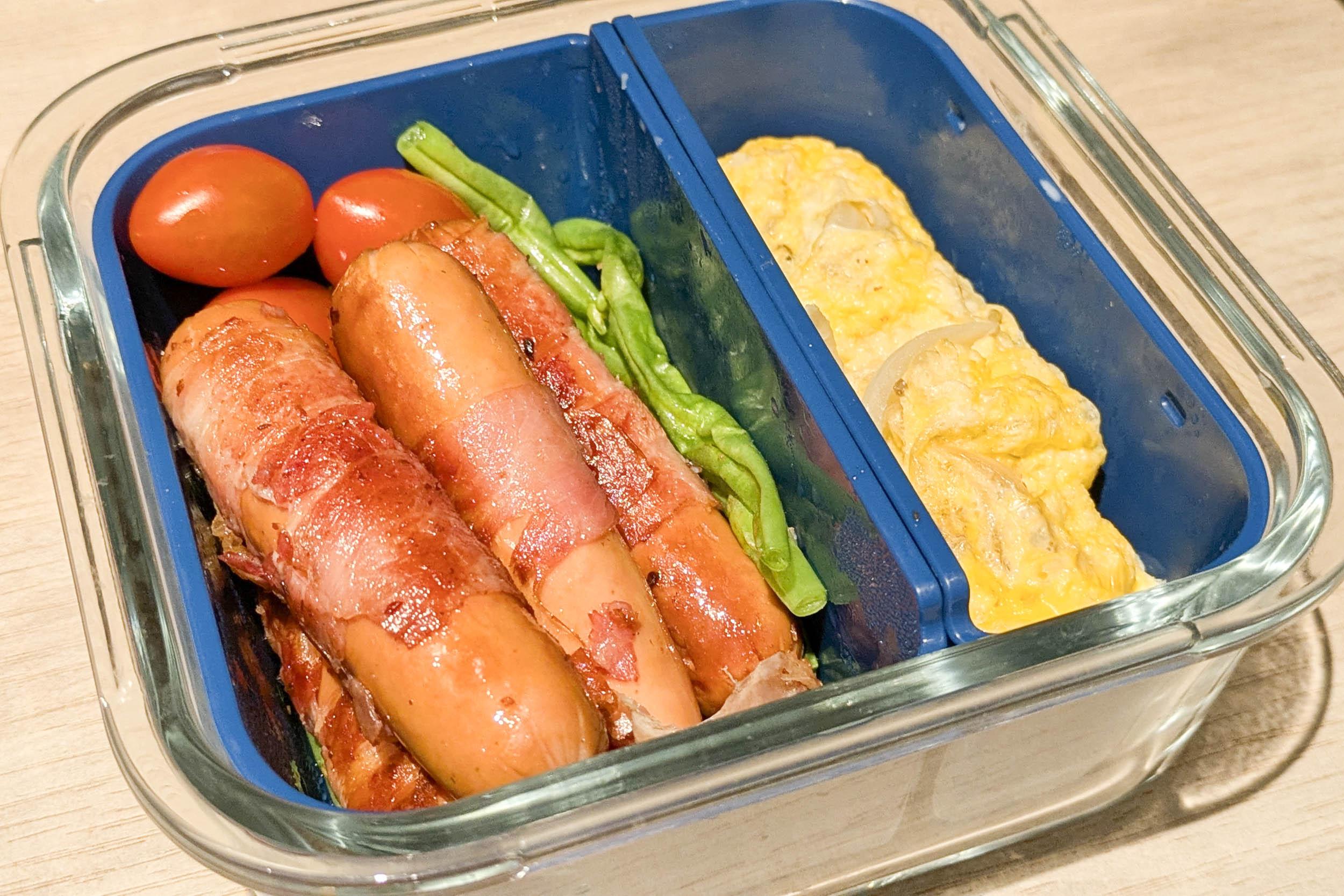 IKEAの「タッパーをお弁当箱化できる仕切り」が最適解だった！料理