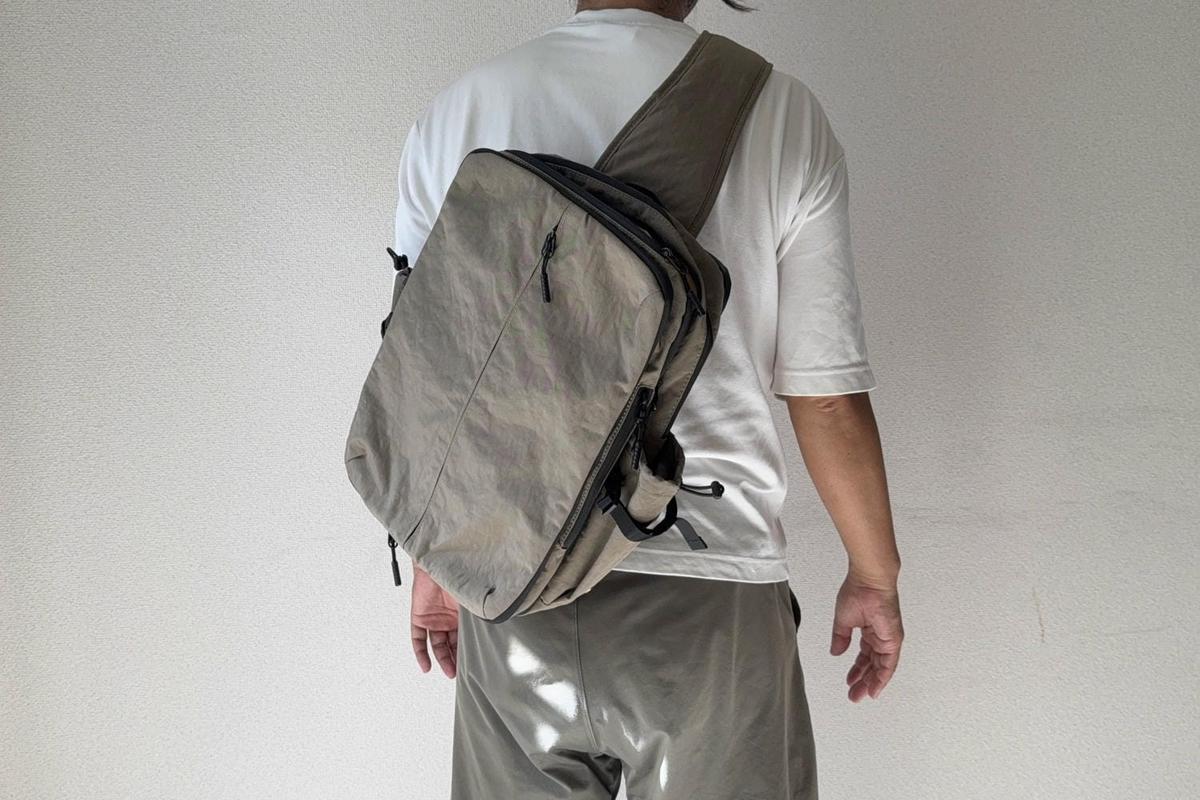 多機能スリングバッグ「ATTIV」 一泊できちゃうの？ノートPCも入るスリングバッグ「ATTIV」を