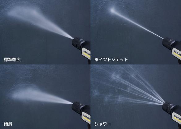 あのケルヒャーが手のひらサイズになった！高圧洗浄のパワーは