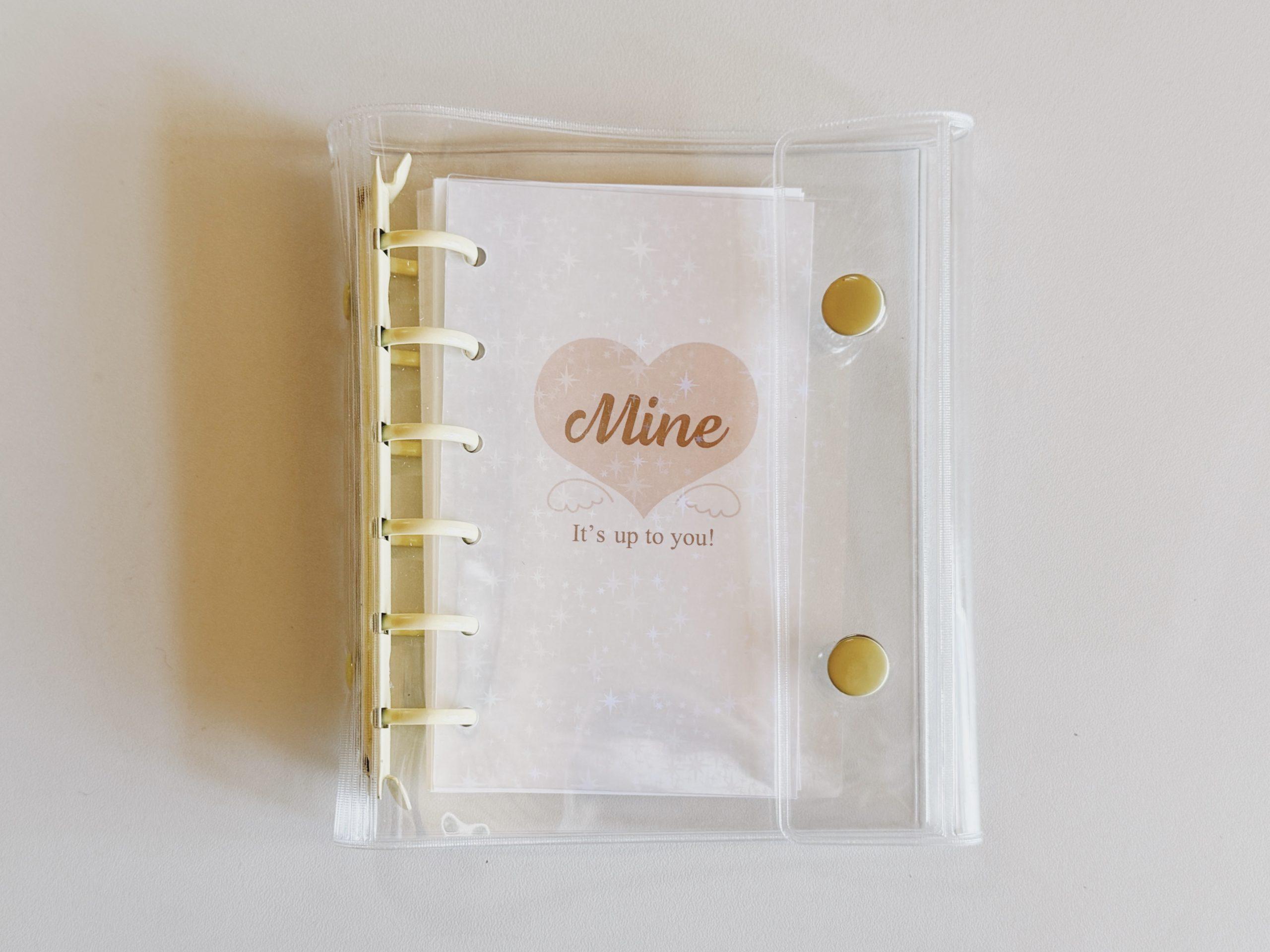 myBUBU システム手帳 ミニ6 mine イエロー バインダー Mine myBUBU 