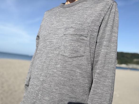 icebreakerの「快適ロングTシャツ」が秋の気温差ストレスを解決して