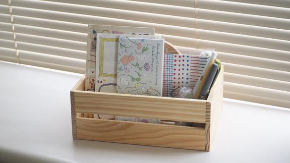 私的「ごちゃつく文房具」の定位置はコレ。“好きなものをかわいく