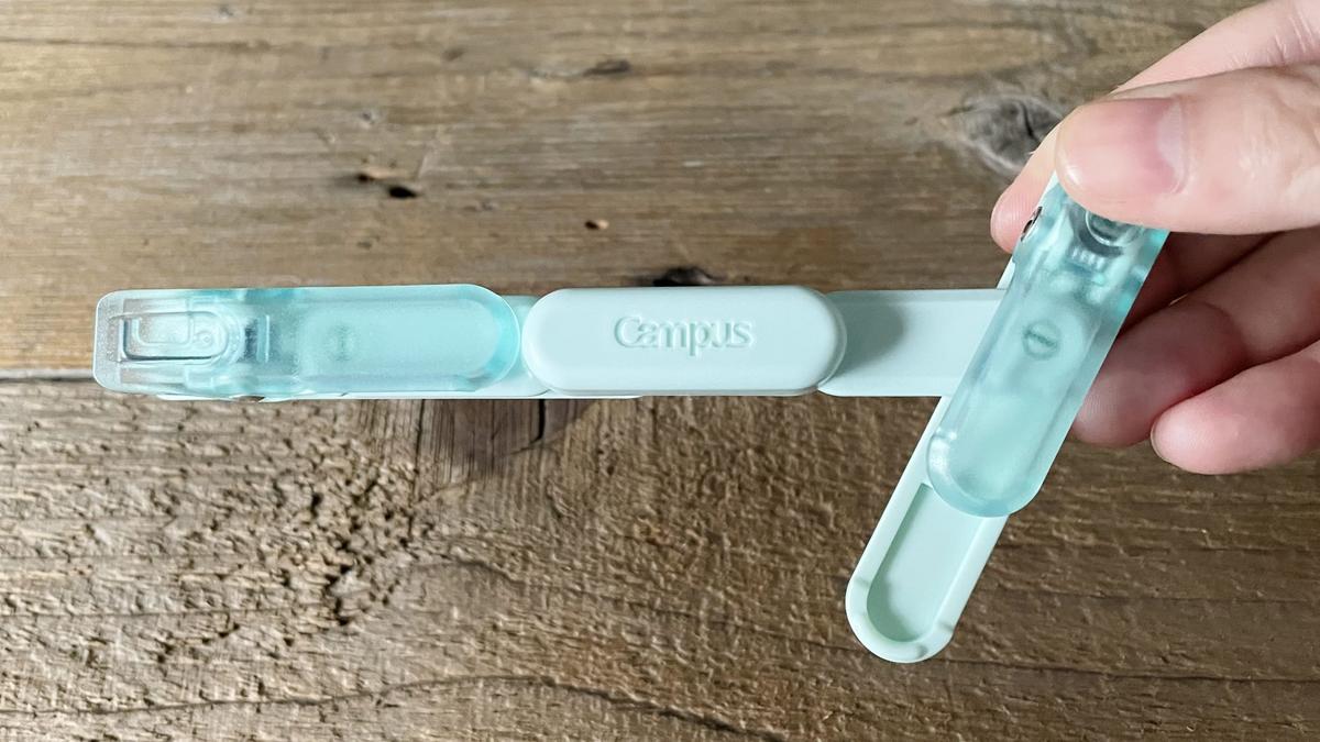 コクヨ 「キャンパス ペンのように持ち運べる ブッククリップ 緑」