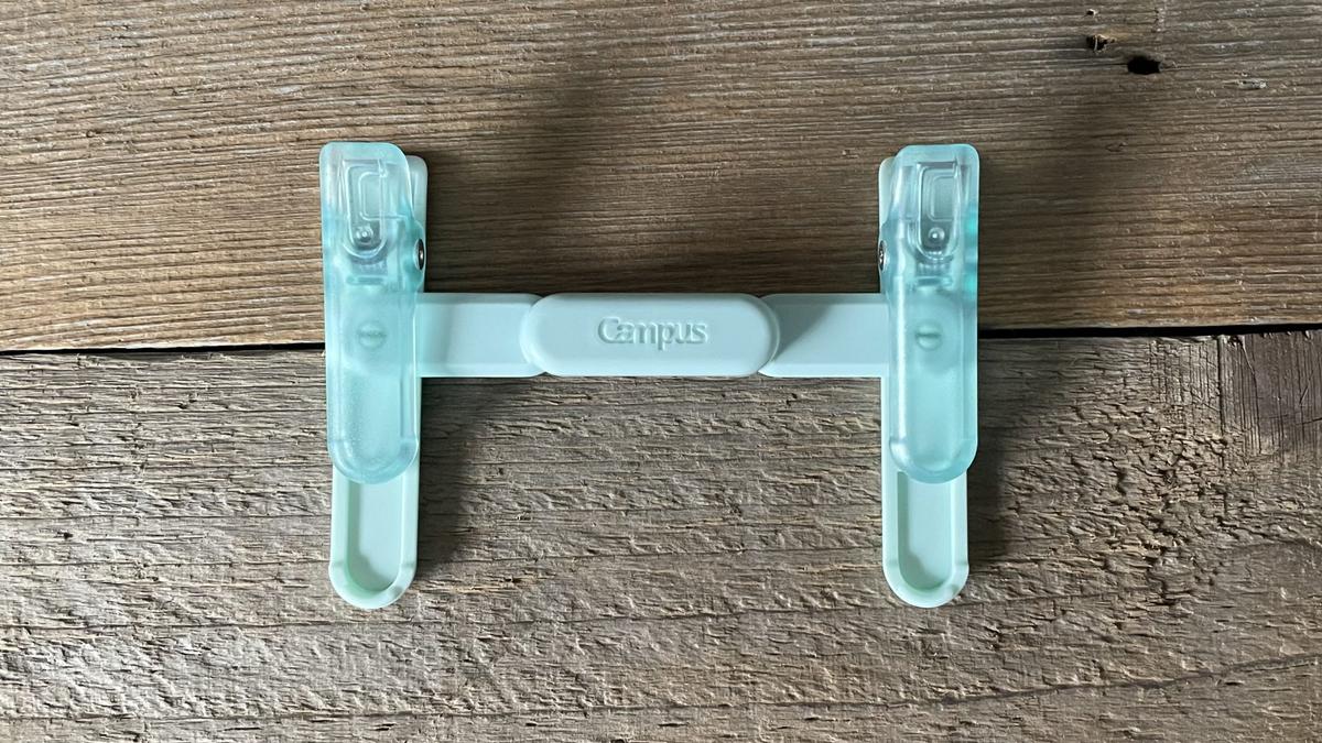 コクヨ 「キャンパス ペンのように持ち運べる ブッククリップ 緑」
