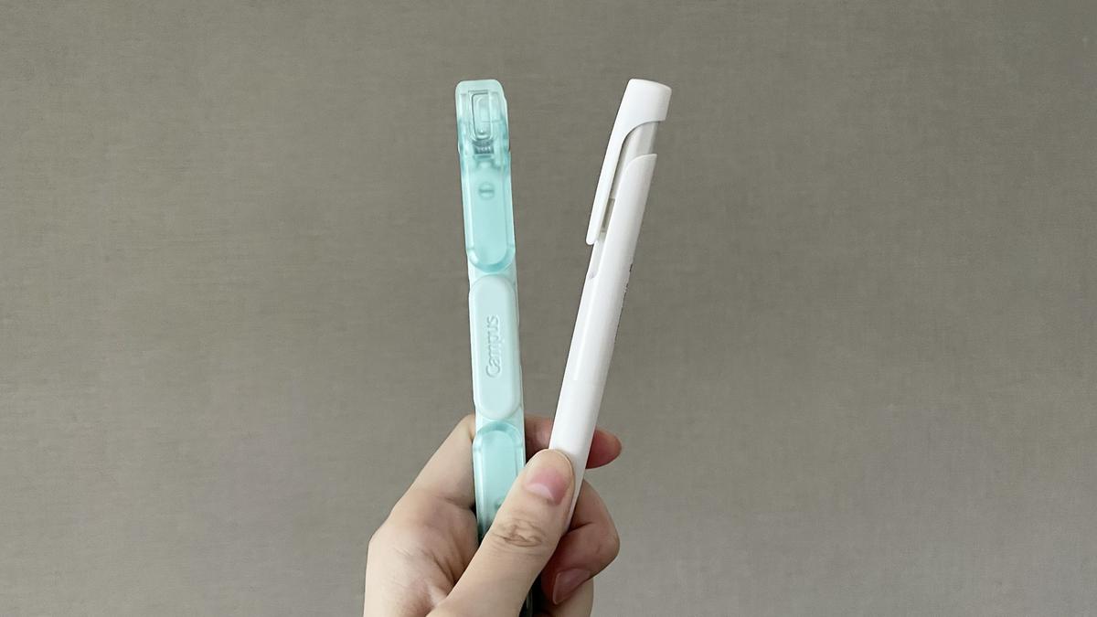 コクヨ 「キャンパス ペンのように持ち運べる ブッククリップ 緑」