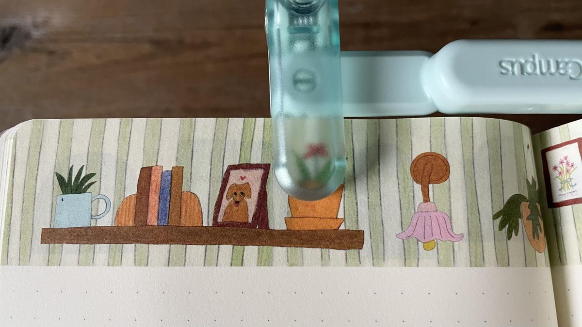 コクヨ 「キャンパス ペンのように持ち運べる ブッククリップ 緑」